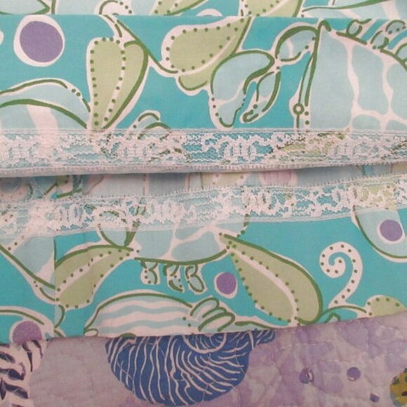 Vtg Lilly Pulitzer Sabrina Strapless Atlantis Dress Size 10 Glitter Fit & Flare - Picture 10 of 10